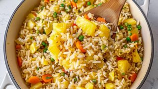 Pineapple Rice Dish