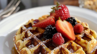 Almond Flour Waffles
