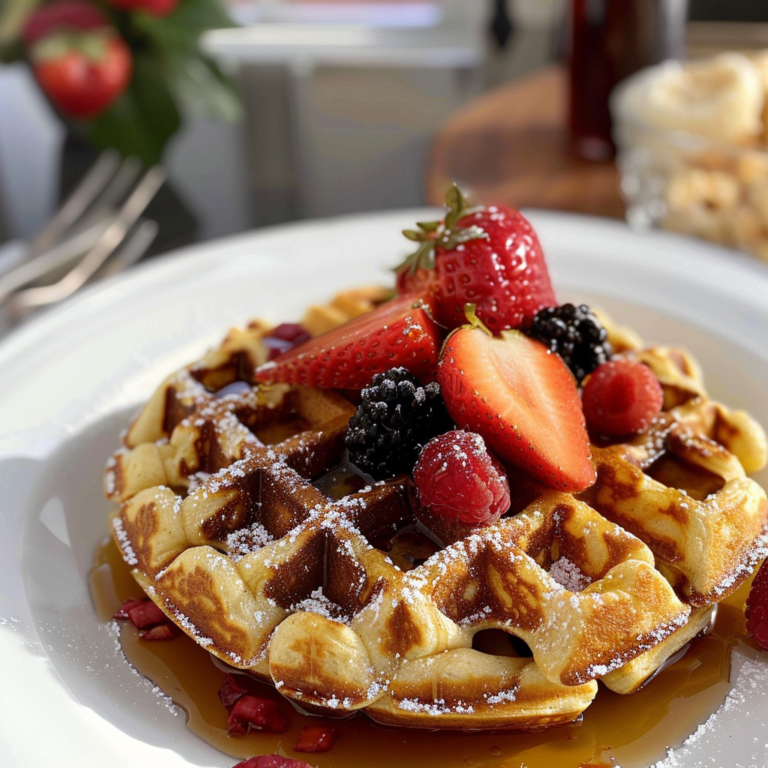 Almond Flour Waffles