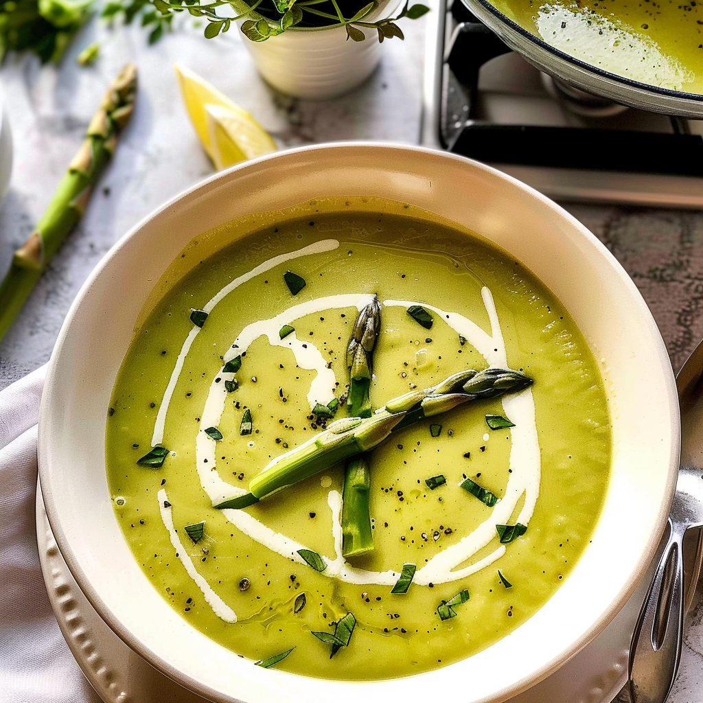 Creamy Asparagus Soup