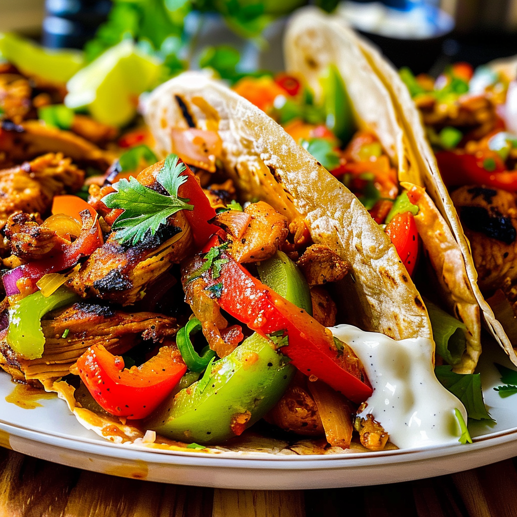 Chicken Fajitas Delicious Meal