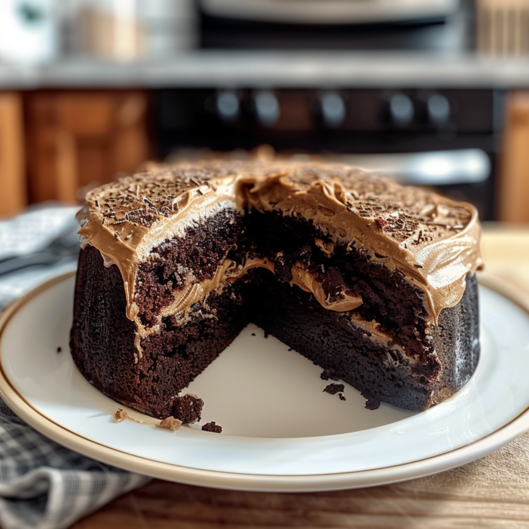Decadent Guinness Chocolate Cake Slice