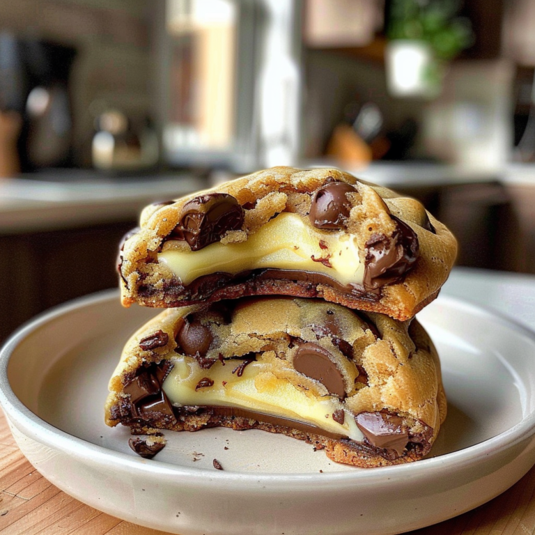 Cheesecake Stuffed Chocolate Chip Cookies