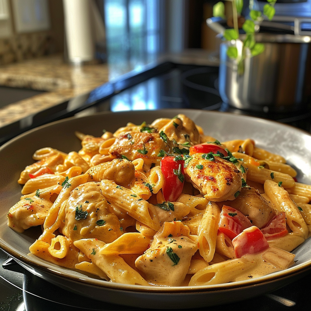 Creamy Cajun Chicken Pasta Dish