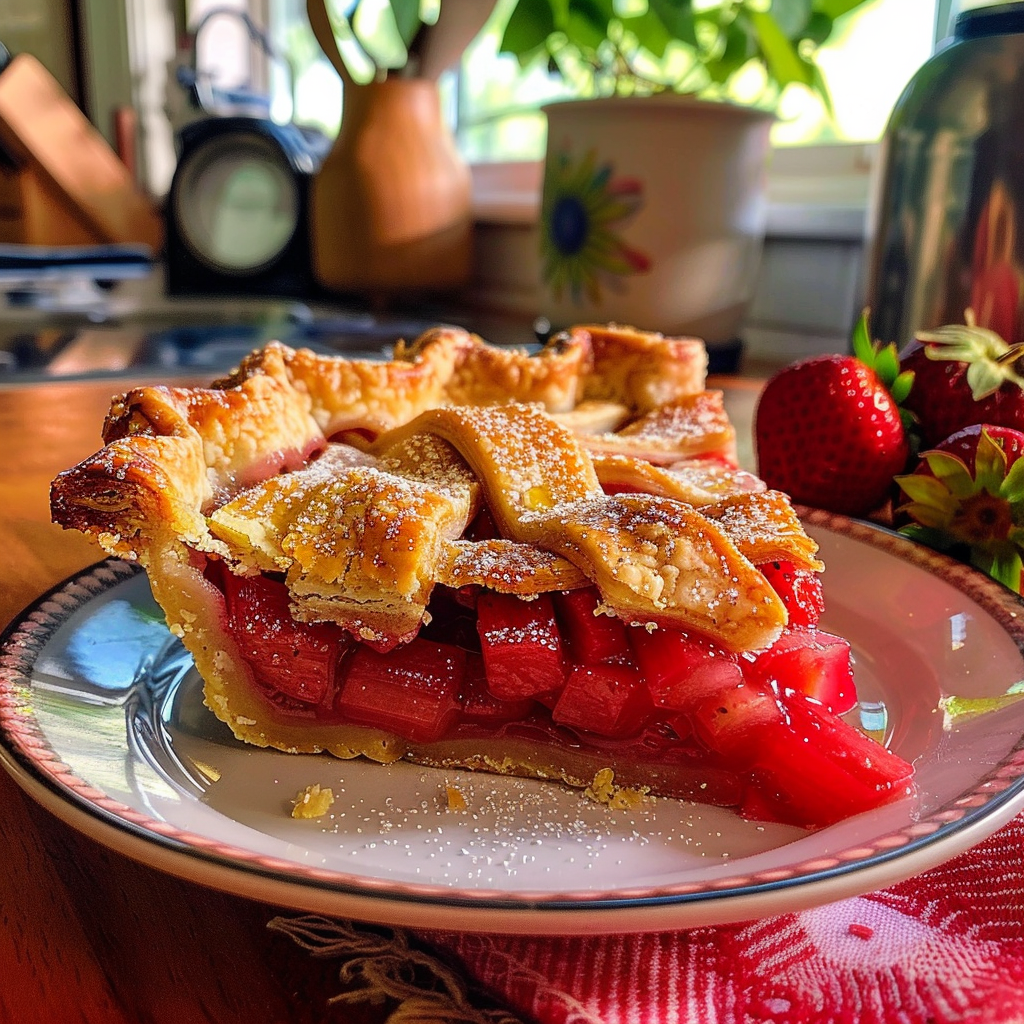 Strawberry Rhubarb Pie
