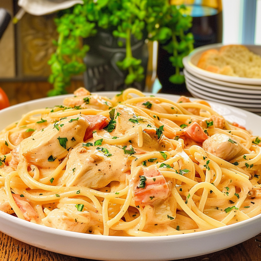 Chicken Spaghetti Dish