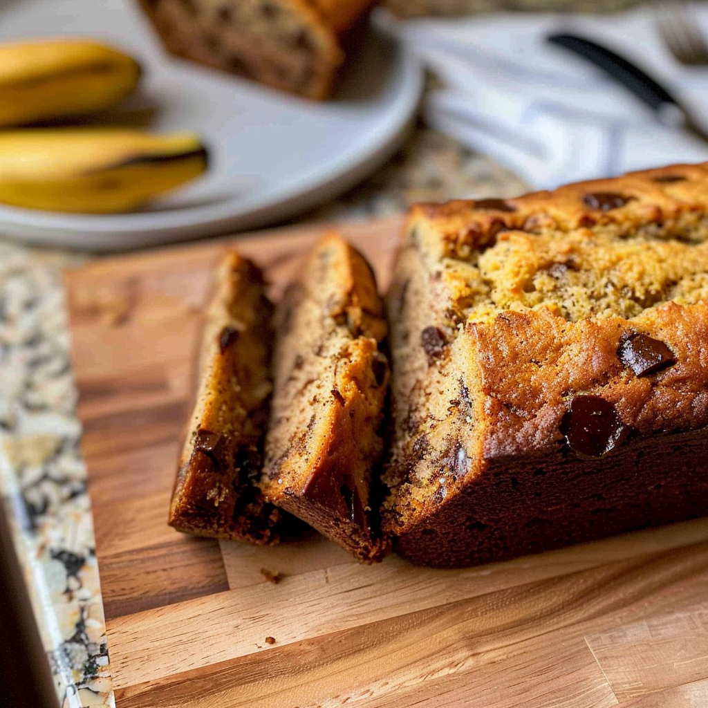 Cake Mix Banana Bread