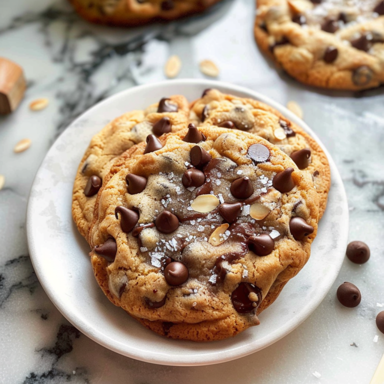 Almond Flour Chocolate Chip Cookies