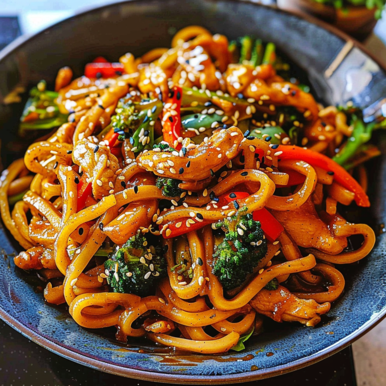 Chicken Teriyaki Noodles