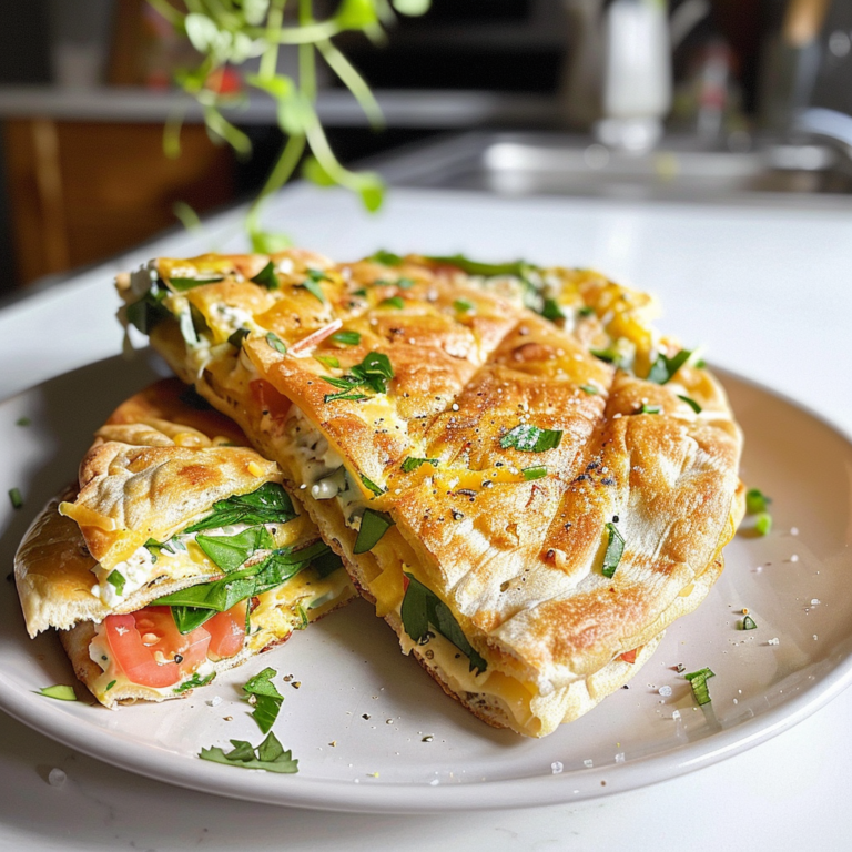 2 Ingredient Cottage Cheese Flatbread