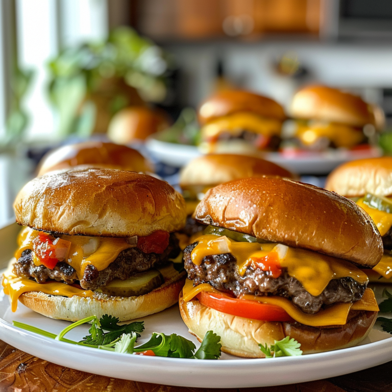 Delicious Cheeseburger Sliders