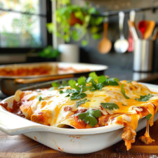 5 Ingredient Beef Enchiladas