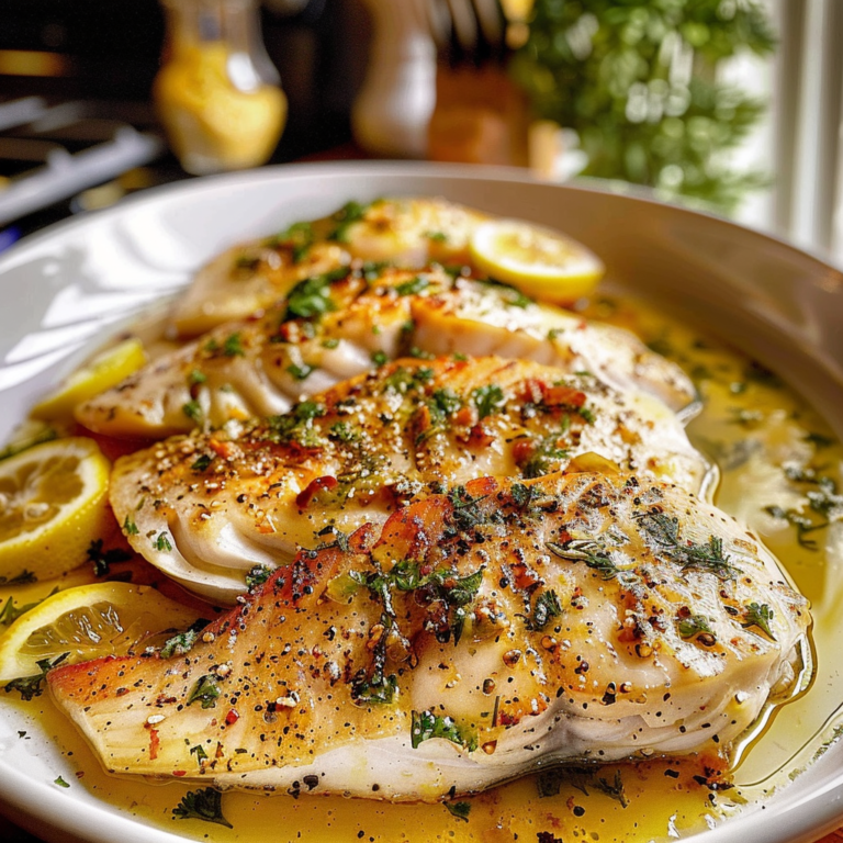 Garlic Butter Oven-Baked Tilapia