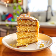 Decadent Yellow Layer Cake Recipe