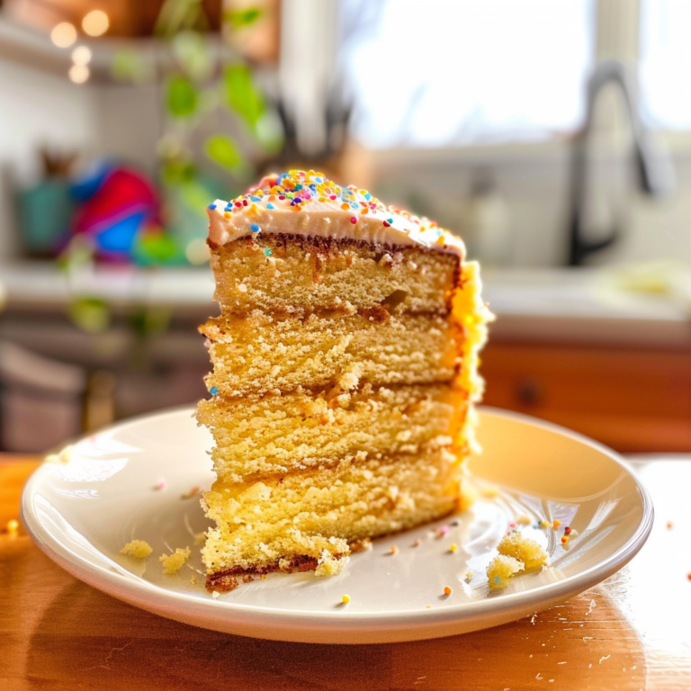 Delicious Yellow Layer Cake