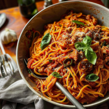One Pot Spaghetti
