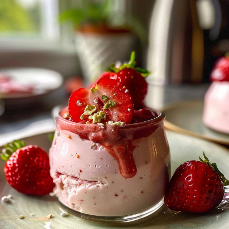 Strawberry Mousse Dessert