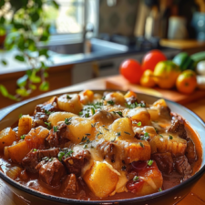 Angel Beef Casserole