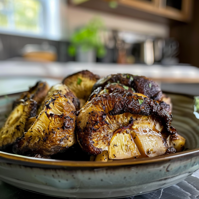 Traeger Lion's Mane Mushrooms Grilled to Perfection