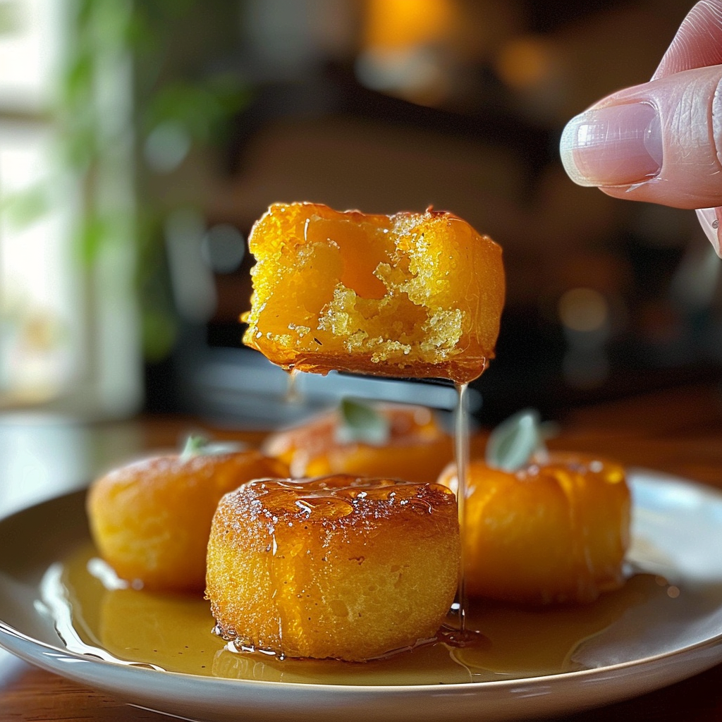 Honey Butter Cornbread Poppers