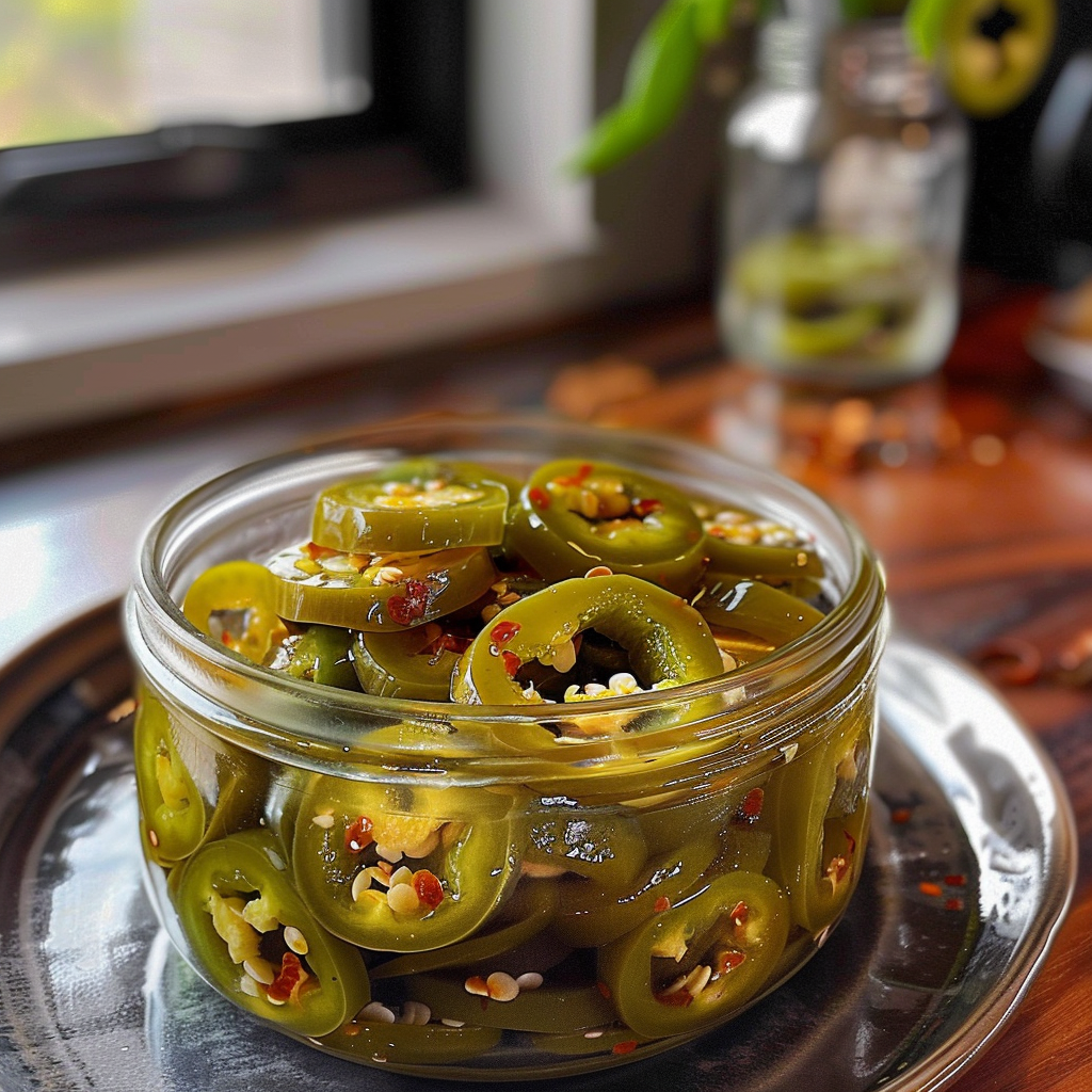 Smoked Pickled Jalapeños