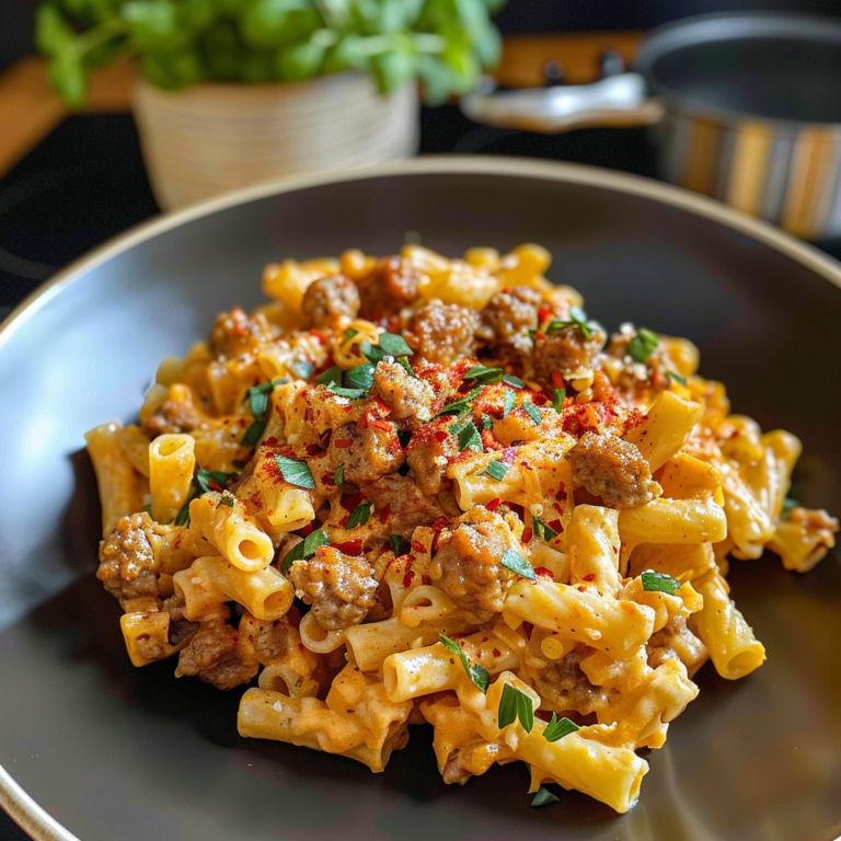 Creamy Marry Me Detalini Sausage Pasta Dish
