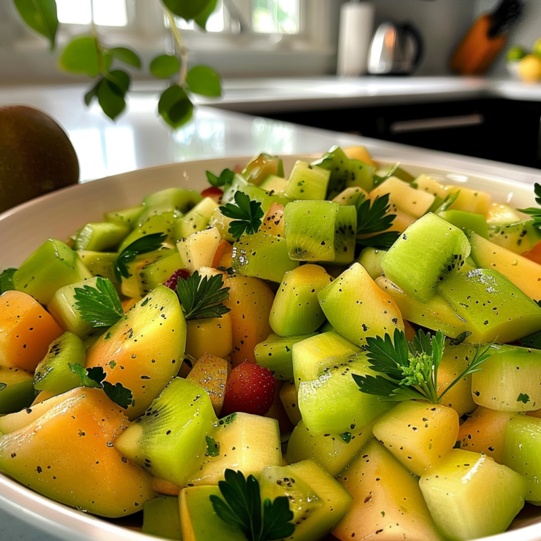 St. Patrick’s Day Green Fruit Salad