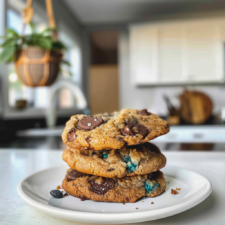 Soft & Chewy Cookie Monster Cookies