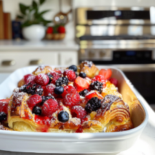 Berry Croissant Bake