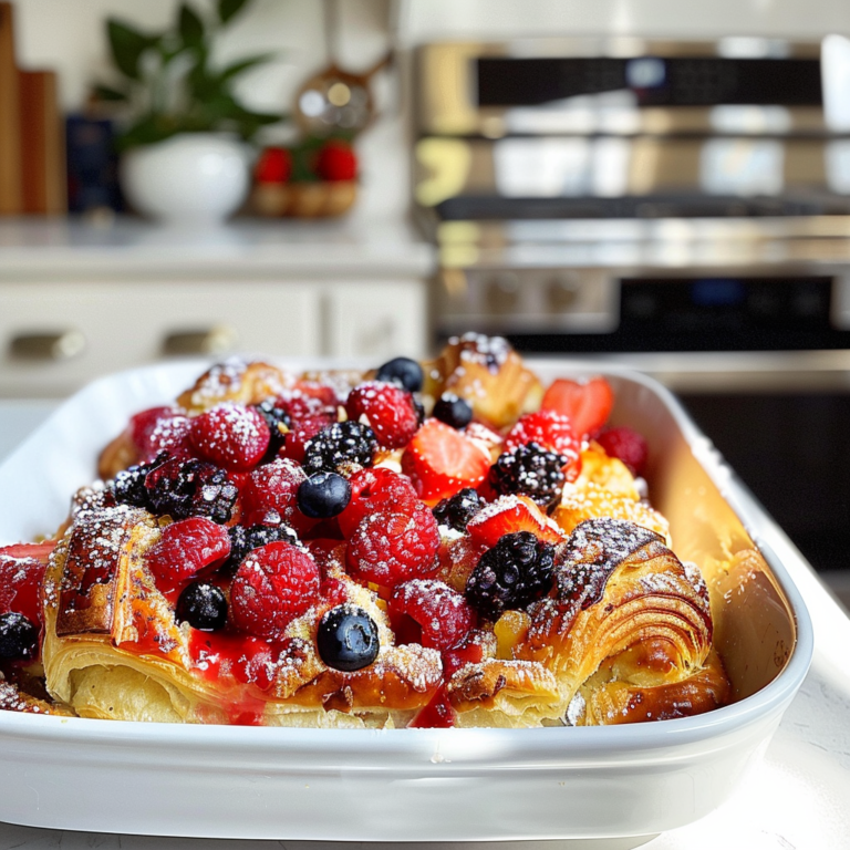 Berry Croissant Bake Delights