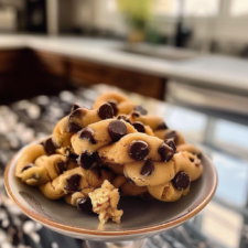 Chocolate Chip Cookie Dough Twists
