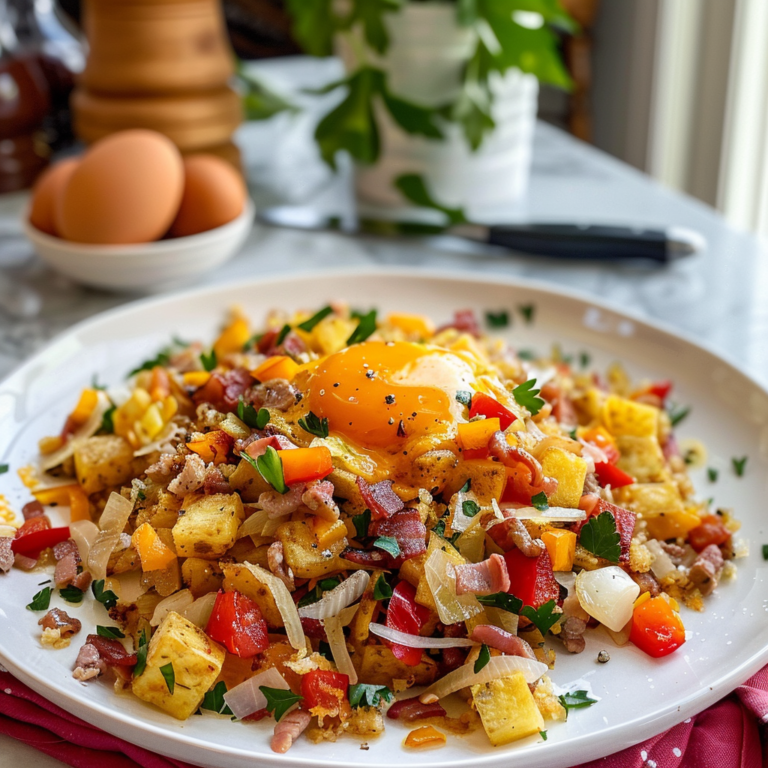 Breakfast Hash Ready to Savor