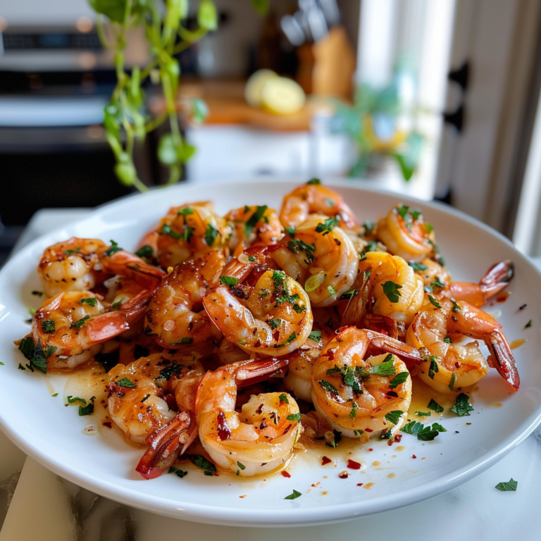 Garlic Shrimp Hawaiian Style