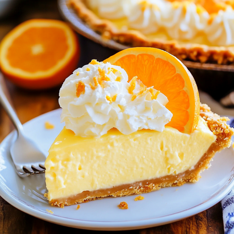 Orange Creamsicle Pie Recipe