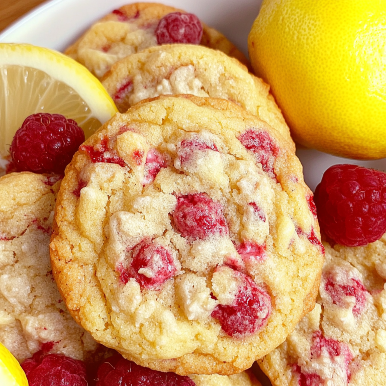 Lemon Raspberry Cookies
