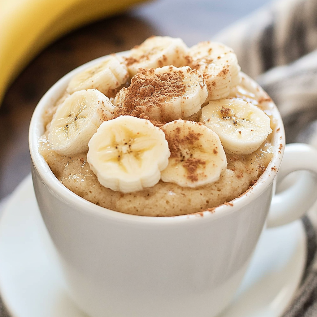 Quick Banana Mug Cake