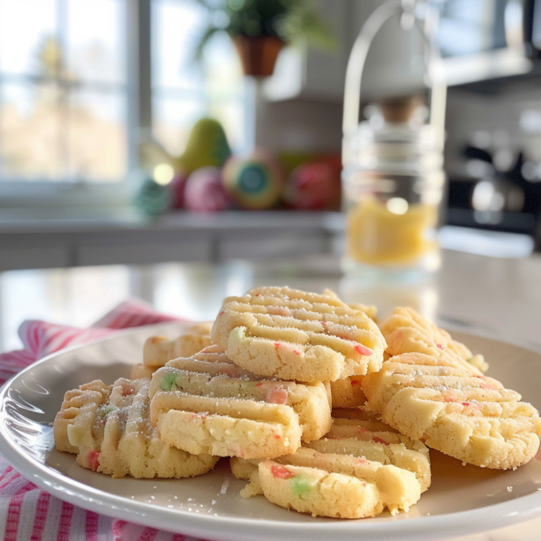 Easter Shortbread Cookies Delight
