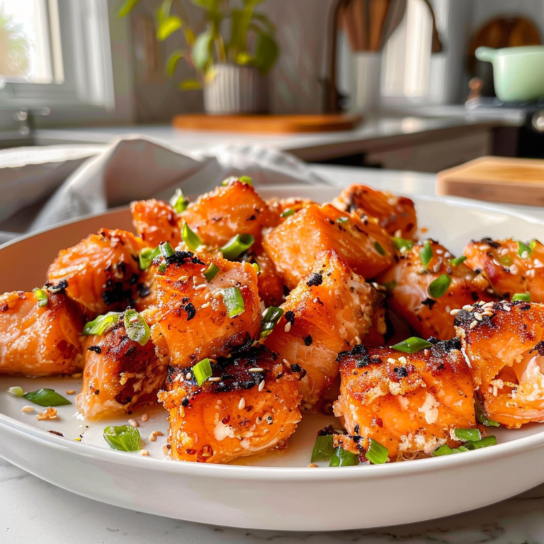 Crispy Bang Bang Salmon Bites
