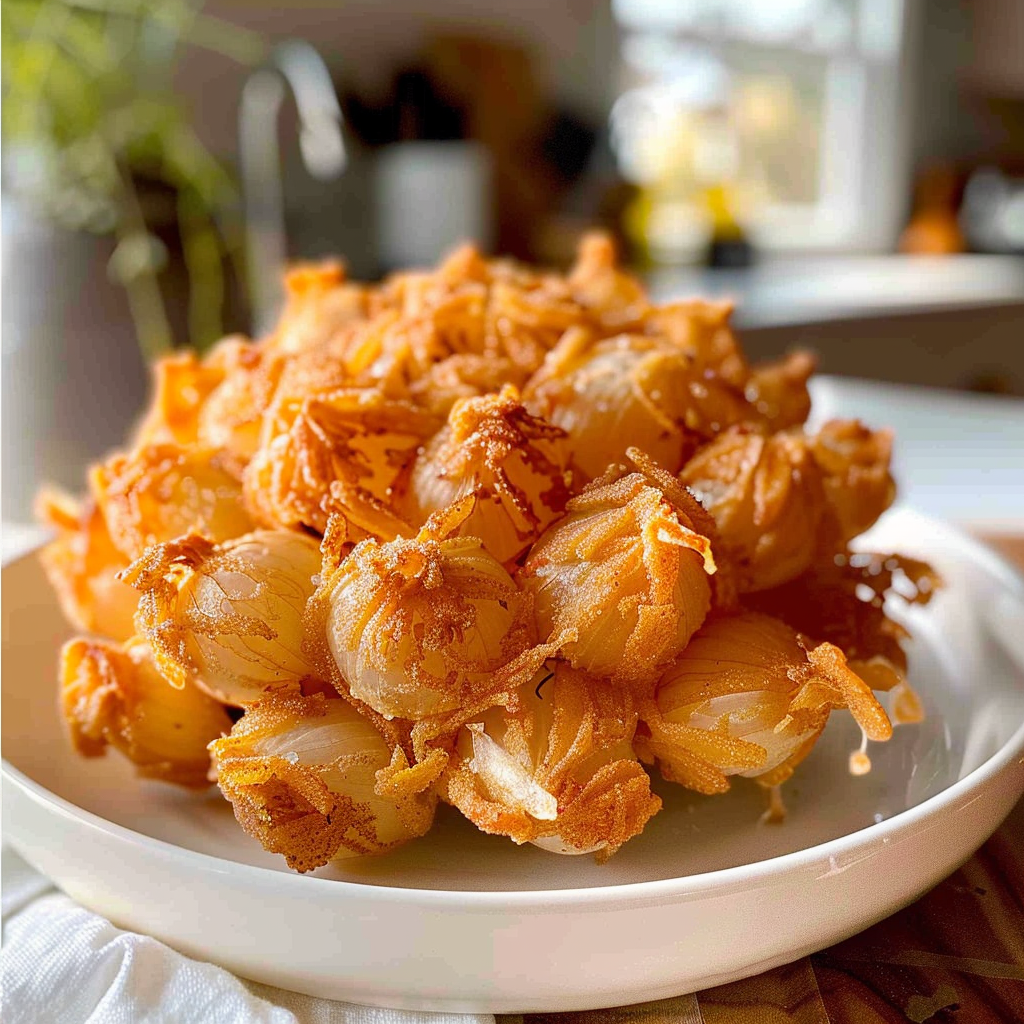 Bite-Sized Blooming Onion Appetizer