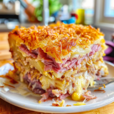 Homemade Reuben Bake