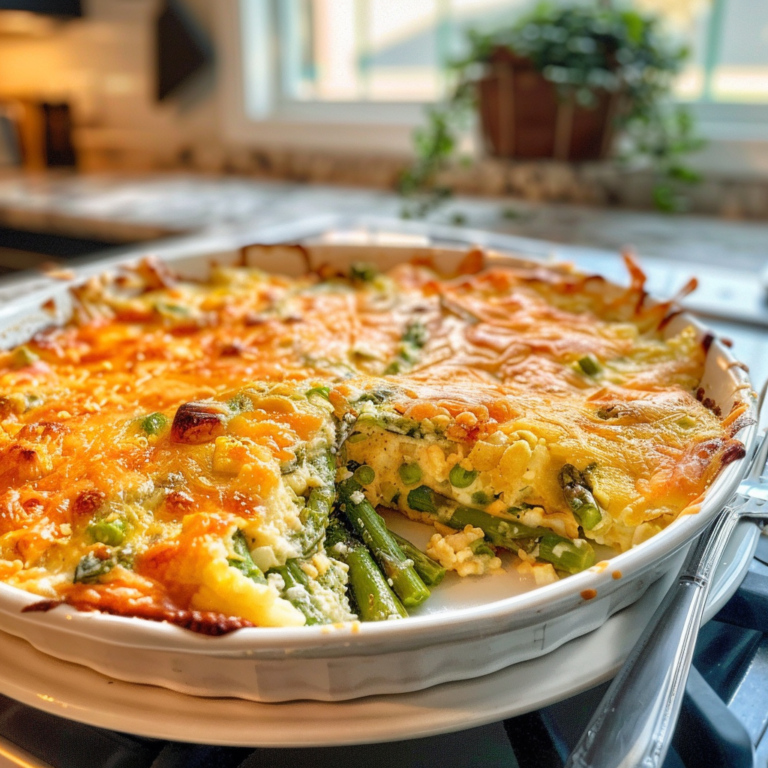 Cheesy Asparagus Casserole