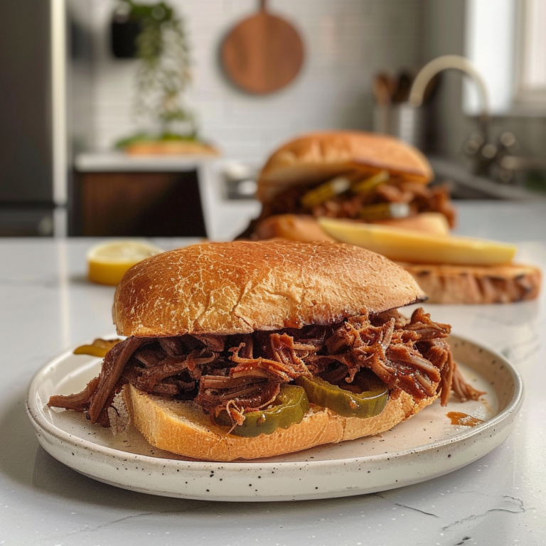 Pulled Beef Sandwich