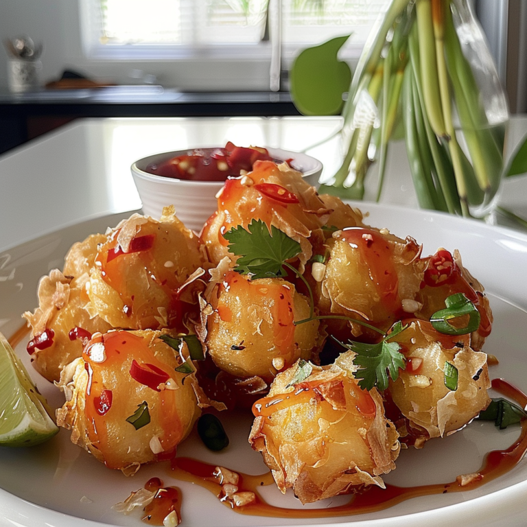 Crispy Shrimp Balls Delicious Bites