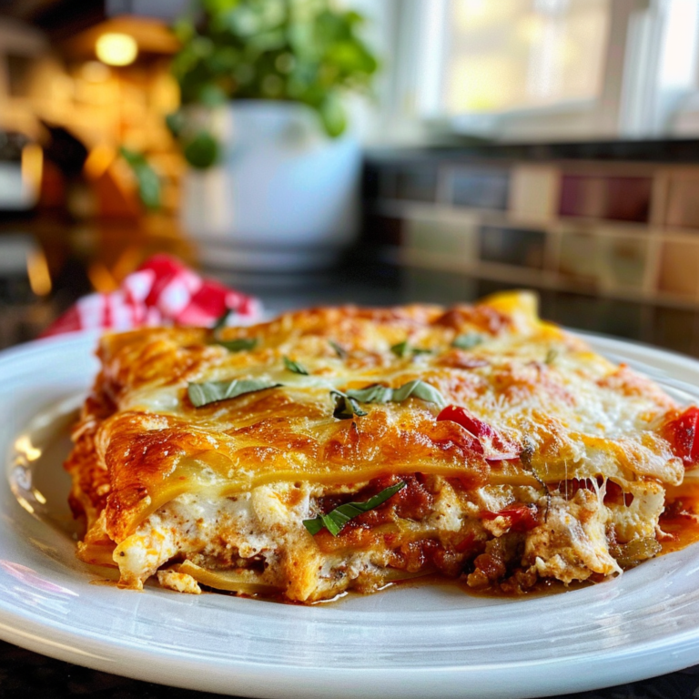 Cajun Lasagna Deliciousness