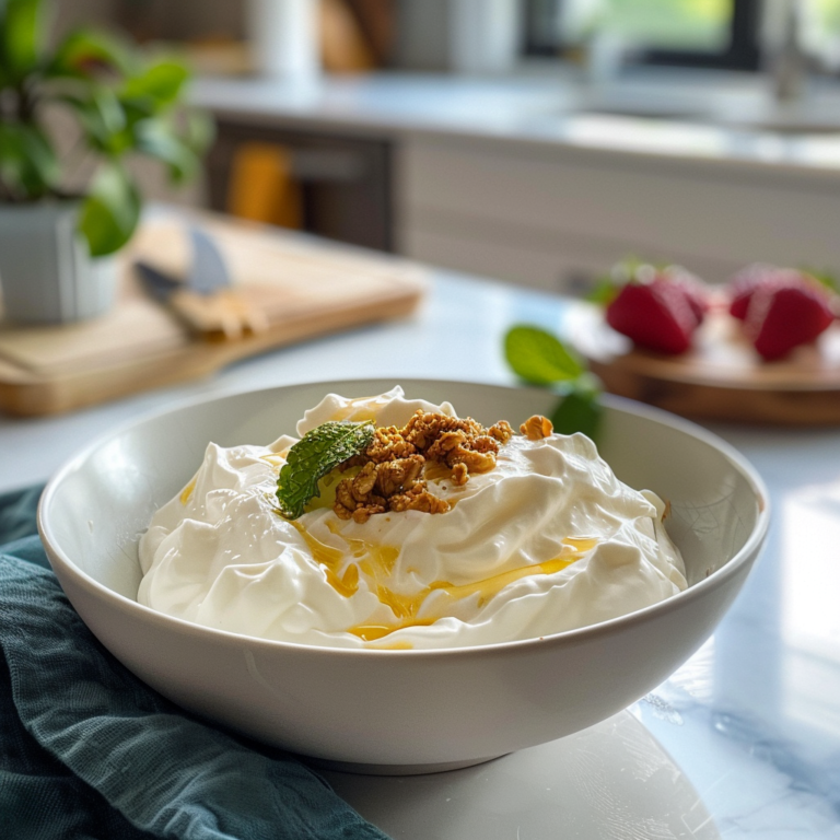 Whipped Greek Yogurt Delight