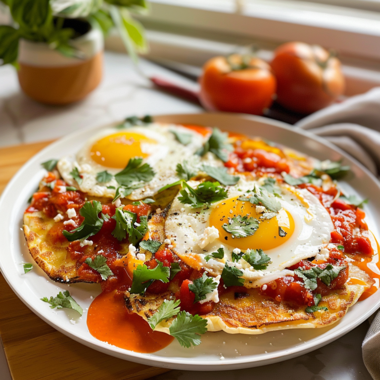 Huevos Rancheros Delicious Breakfast Dish