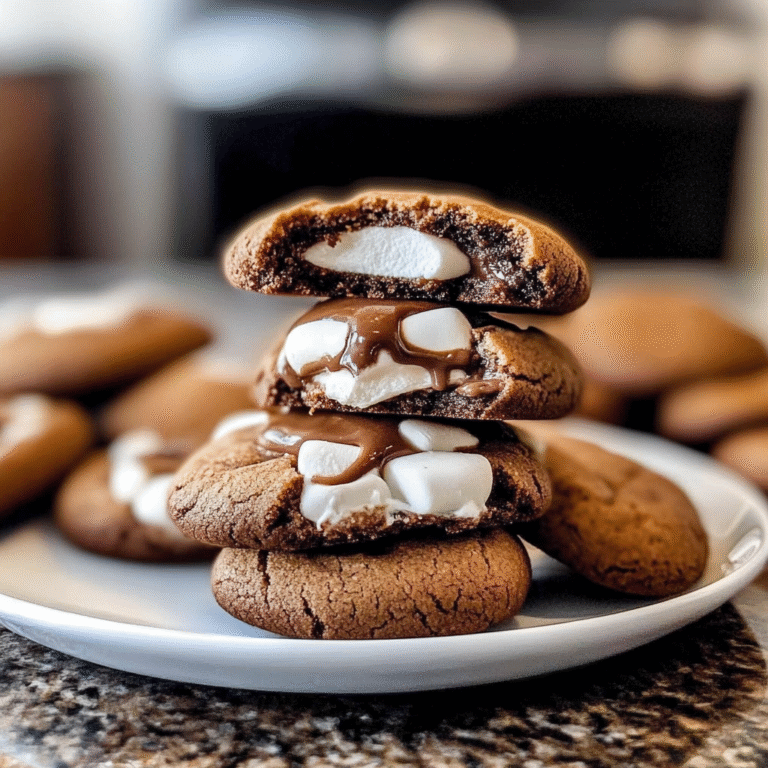 Marshmallow-Surprise Hot Cocoa Cookies