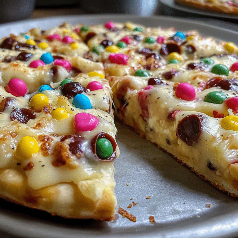 White Chocolate Brownie Pizza Recipe