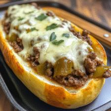 Philly Cheese Steak Sloppy Joes