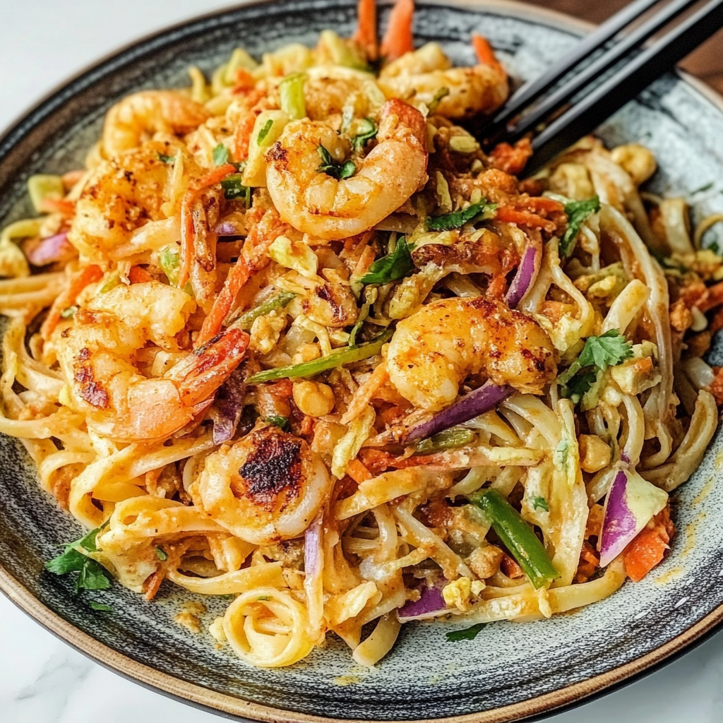 Spicy Peanut Pasta Salad Recipe